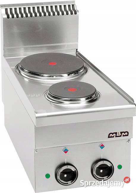 Kuchnia elektryczna stołowa 2PŁYTOWA MBM E26 Góra