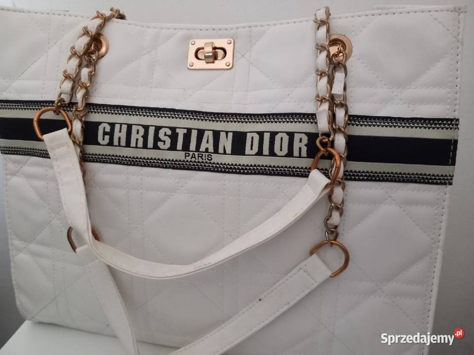 Christian Dior duża szoperka skóra podkarpackie Stalowa Wola sprzedam