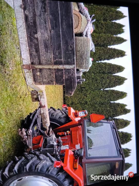 Przyczepa jedno osiowa z chamulcami Kłaj