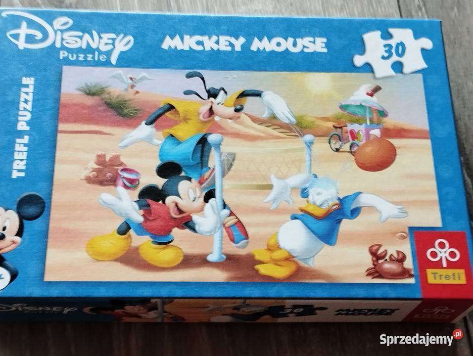 puzzle myszka Mickey o wymiarach 225 na 165 sprzedam