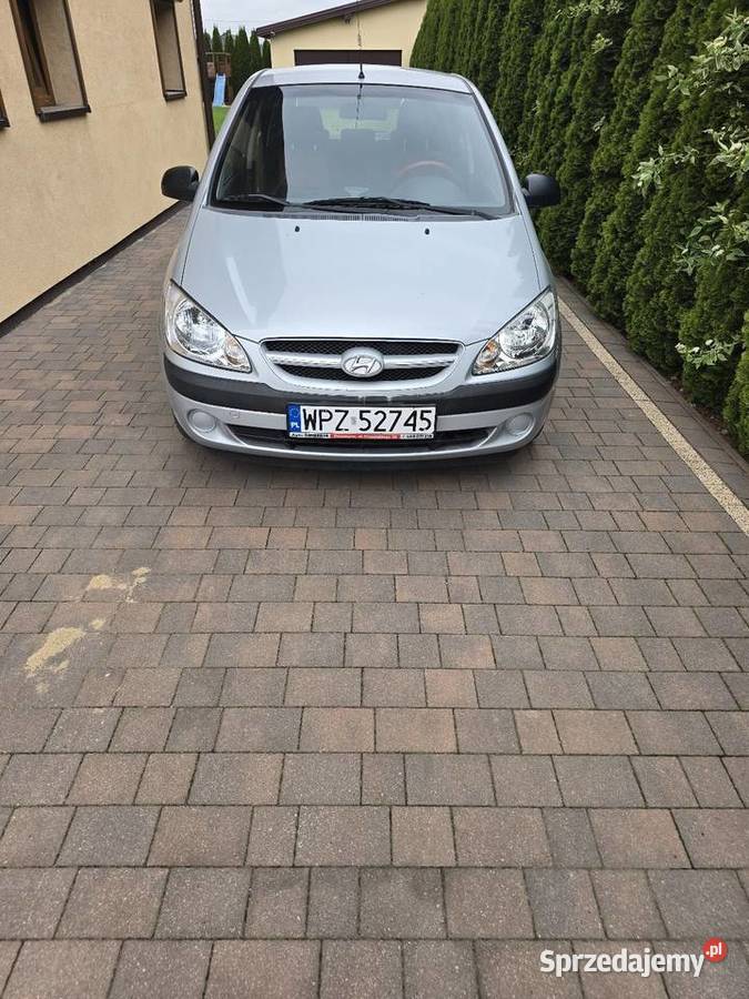 Hyundai Getz 11 benzyna świeże opłaty Przasnysz