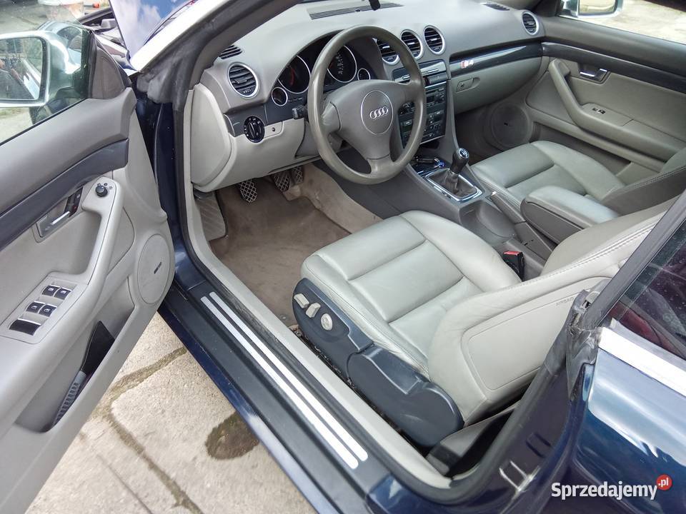 Audi a4 b6 cabrolet LPG Nowe Miasto Lubawskie sprzedam