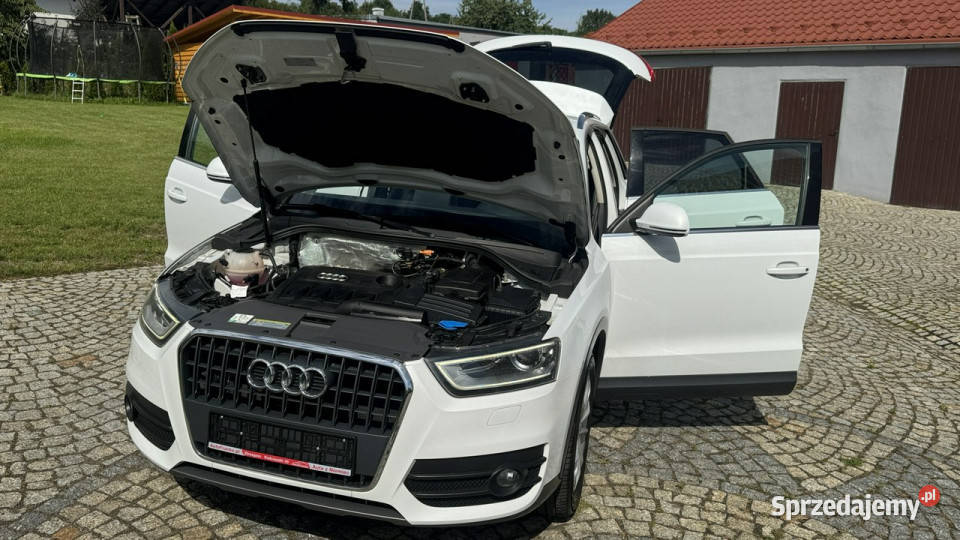 Audi Q3 20TDI 170 z Niemiec QUATTRO STRONIC elektryczne lusterka Q3 Strzegom