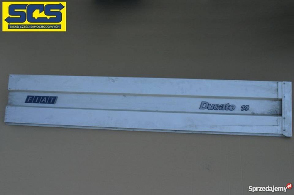 FIAT DUCATO 14 KLAPA PAKI SKRZYNI ŁADUNKOWEJ Bieleń