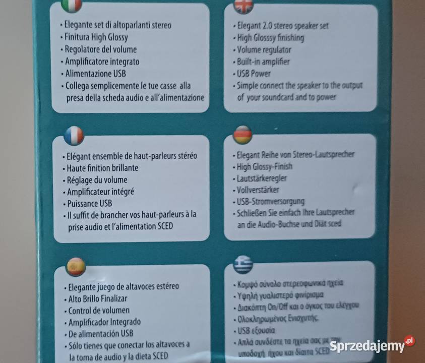 Zestaw głośników Casse Amplificate Soundpower Nądnia