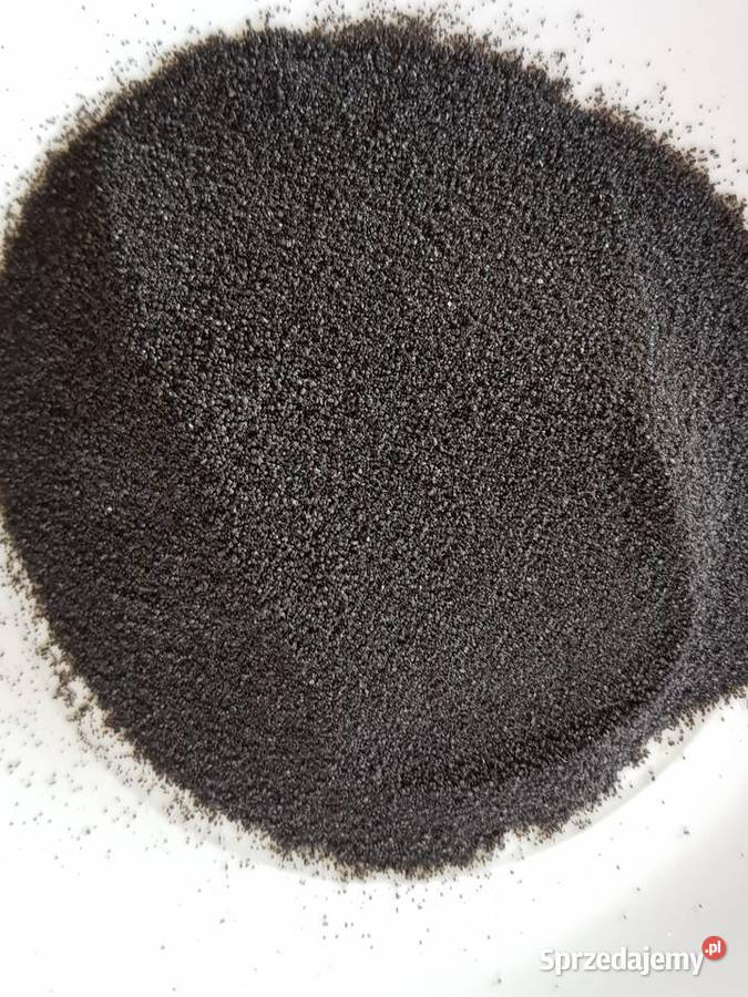 Piasek kwarcowy czarny 02 08 mm podłoże do śląskie Sosnowiec