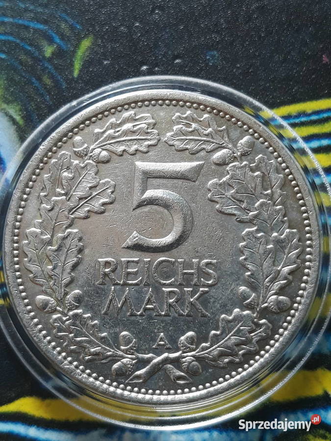 5 Marek Weimar 1925 r men A Rycerz rzadkość Konin sprzedam