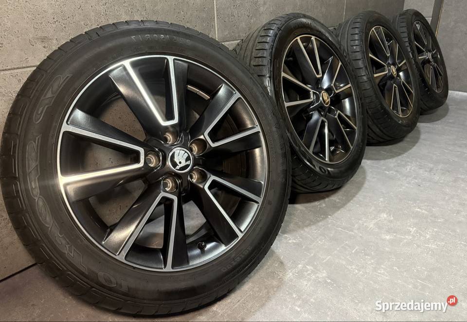 17 Skoda Yeti Octavia oryginał felgi koła Lubasz
