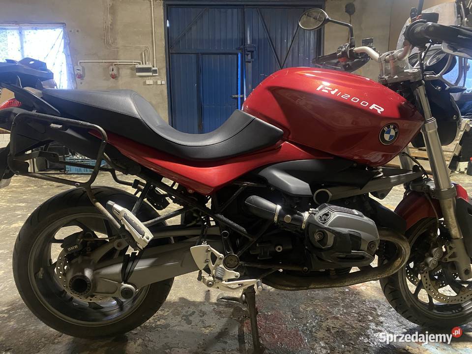 BMW R1200R 2012r brak dokumentów kat B z Anglii Kielce