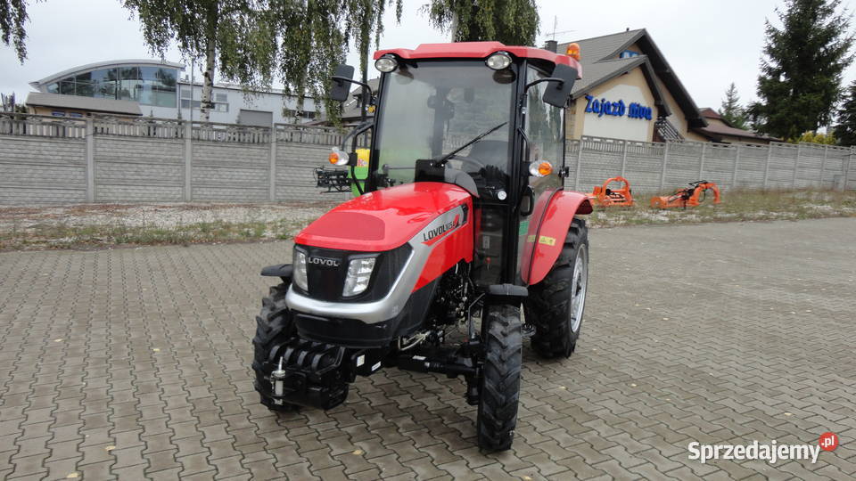 Ciągnik LOVOL M254 4x4 NOWY mini traktor z Rewers mechaniczny Kleczew