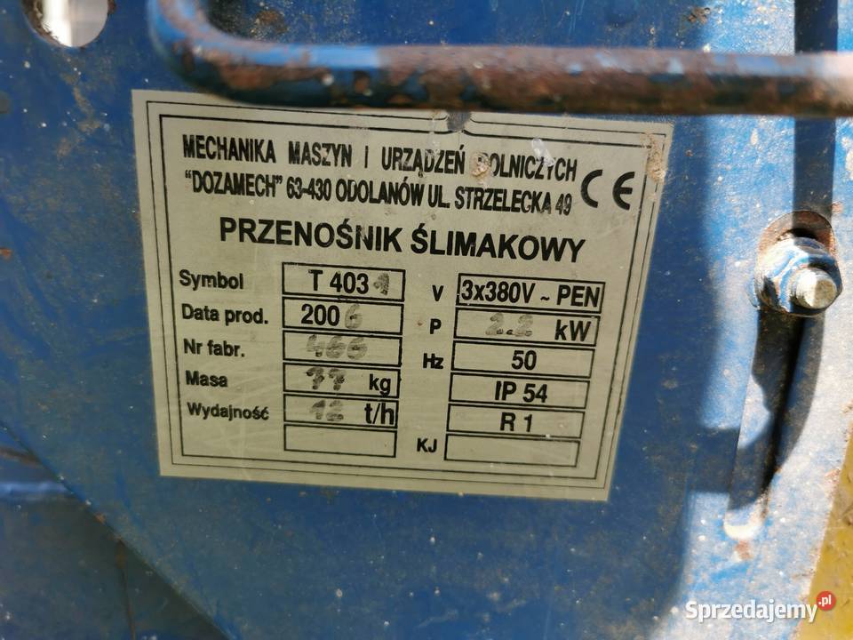 Żmijka do zboża 6m 22kW 12th Błaszki sprzedam
