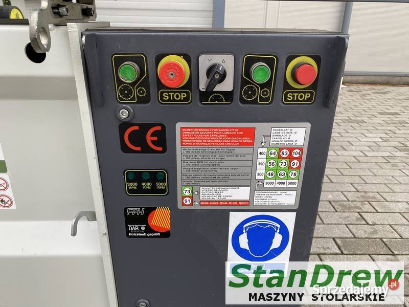 Pilarka formatowa ROBLAND Z 3200 tarcza 400 Mojusz