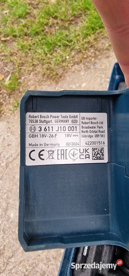 Wiertarka sds bosch professional 18v Krzewina