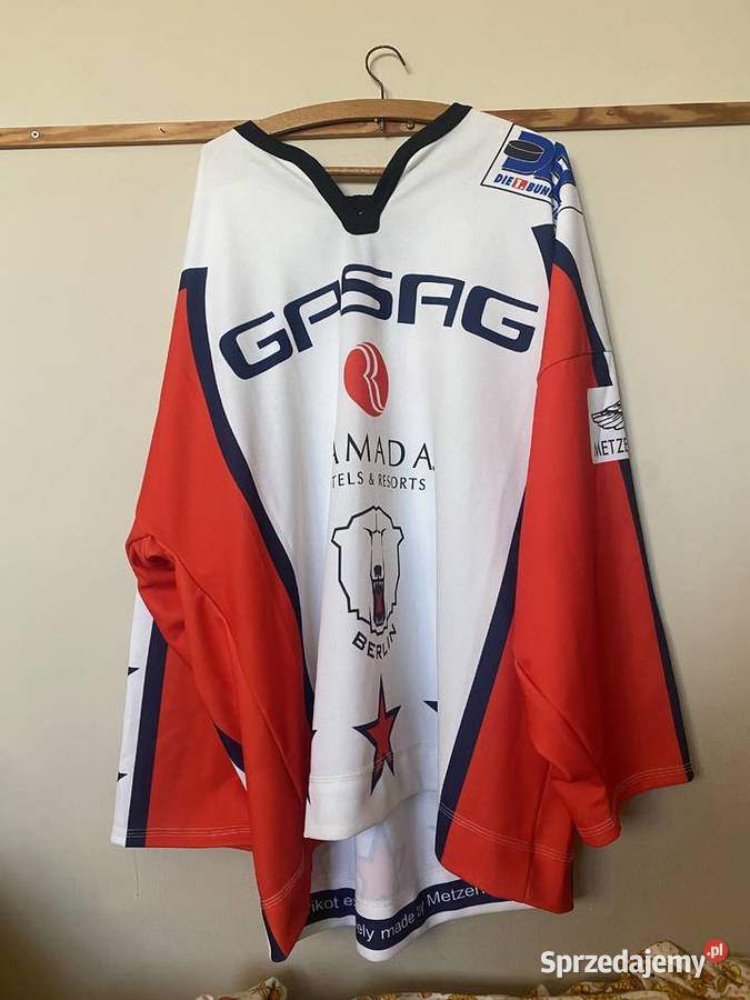 Hokej Niemcy EISBAREN BERLIN 12 Metzen 2XL3XL dolnośląskie Wrocław