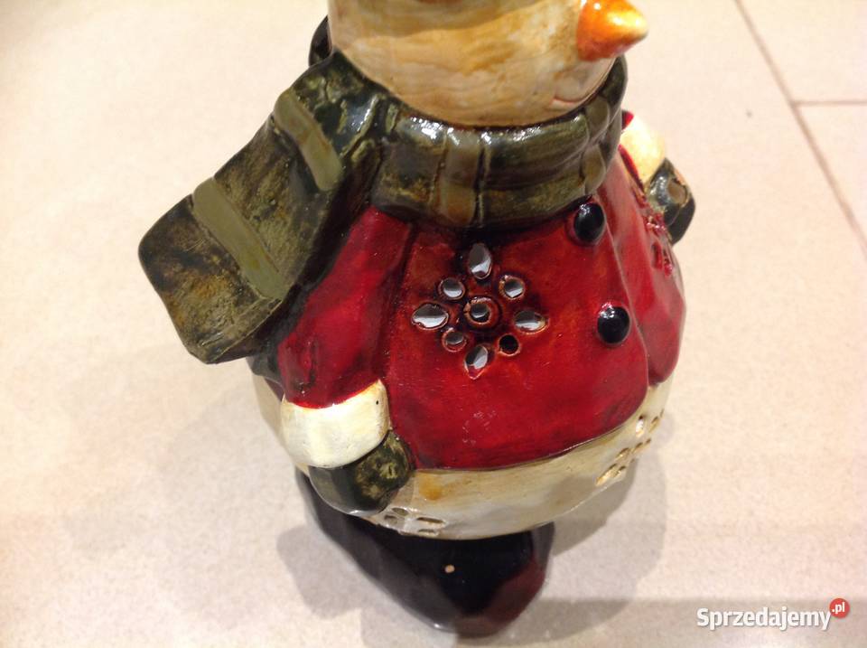 Kolorowy Bałwanek Ceramiczny Kominek Zapachowy Wyposażenie wnętrz Nowa Sól