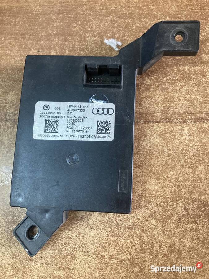 STEROWNIK MODUŁ KESSY AUDI A6 4F0910335 Pozostałe Rakoniewice