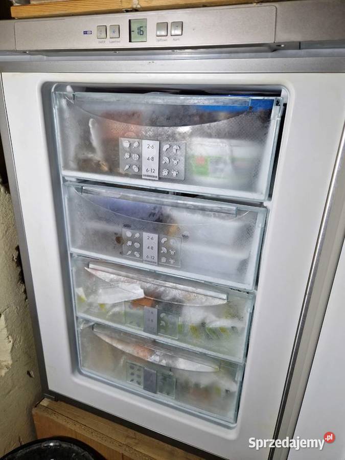 Srebrna zamrażarka szufladowa Liebherr Premium kujawsko-pomorskie Ciechocinek