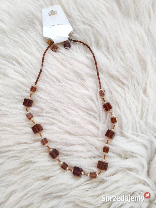 Zestaw Biżuterii Naszyjnik Kolczyki Vintage Jasło