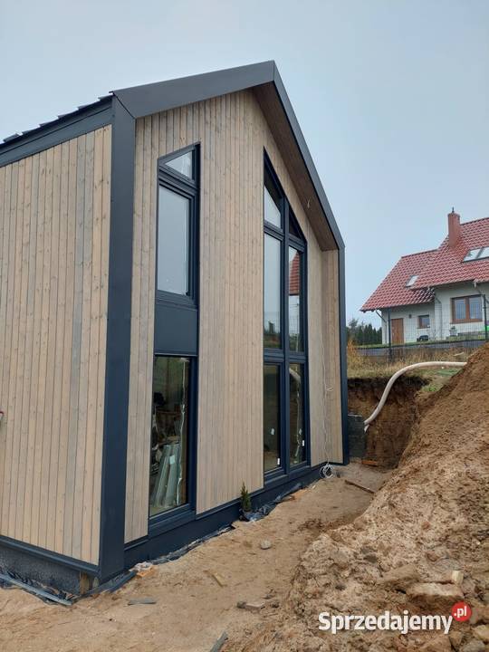 Dom całoroczny modułowy szkieletowy 110m2