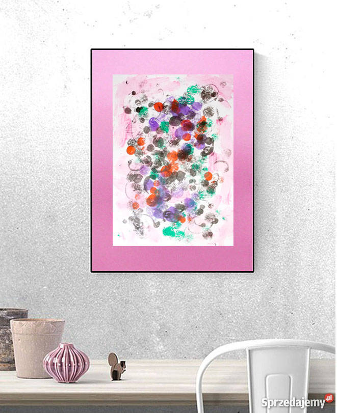 abstrakcja obrazek nowoczesna dekoracja grafika świętokrzyskie Kielce