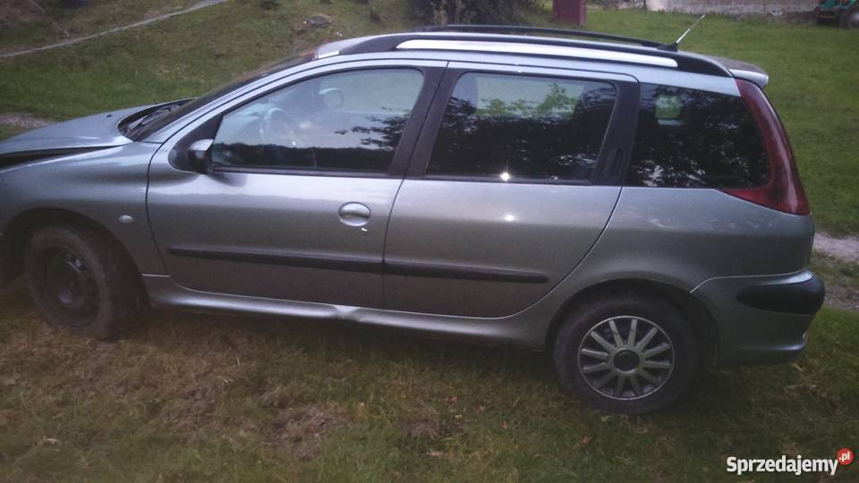 Peugeot 206 SW 14HDI sprzedam uszkodzony silnik