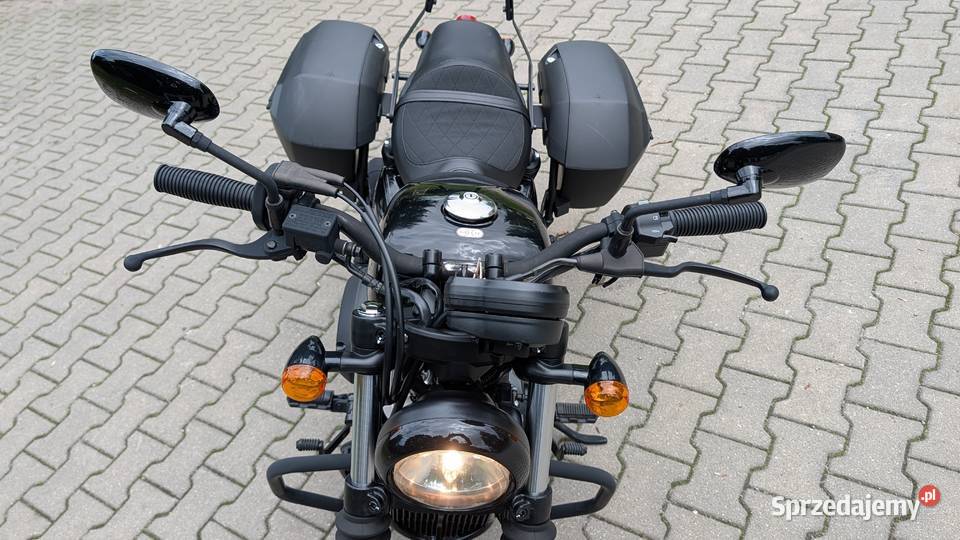 2022 Hyosung gv 125 bobber stan nowy przebieg 13 sprowadzony Wronki