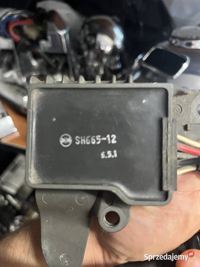 Virago xv 750 części moduł reflektor Motocykle na części Czchów