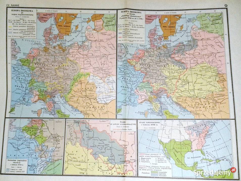 Mały Atlas Historyczny Cz Nanke L Piotrowicz Kultura i Rozrywka