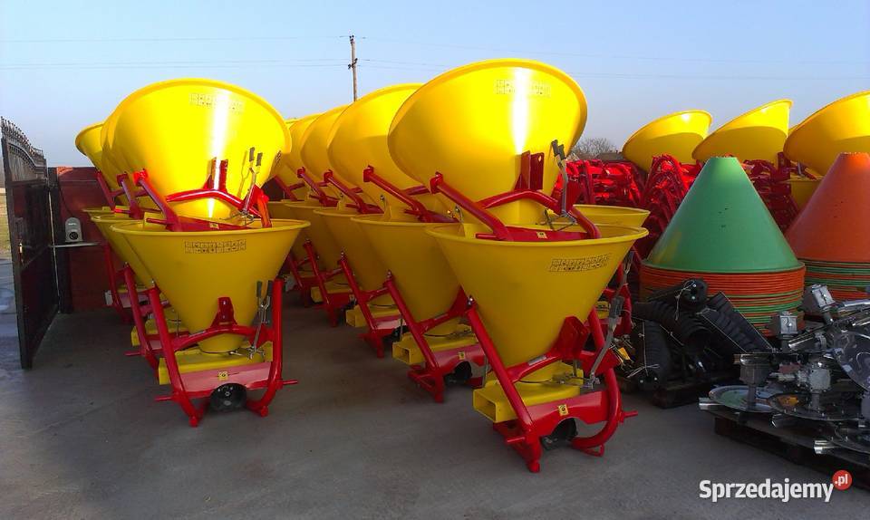 6 łopatek Rozsiewacz do nawozów Strumyk Lejek Lubartów