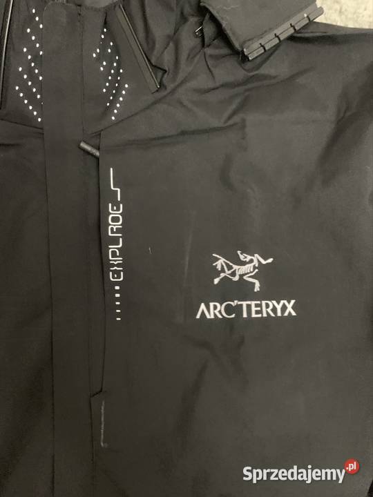 Kurtka przeciwdeszczowa wiatrówka Arcteryx Bez wzoru Mszana Dolna