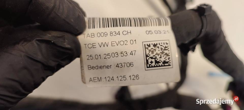 VW TAYRON TIGUAN III WIĄZKA SILNIKA 15 ETSI dolnośląskie