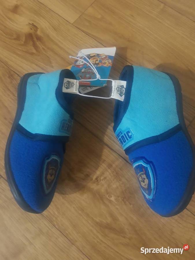 Buty kapcie psi patrol na rzepy rozmiar 27 nowe uniseks Obuwie