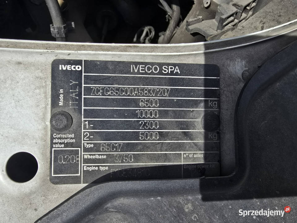 Iveco DAILY 65C17 Hakowiec Skibicki HKS Hakowiec Skępe