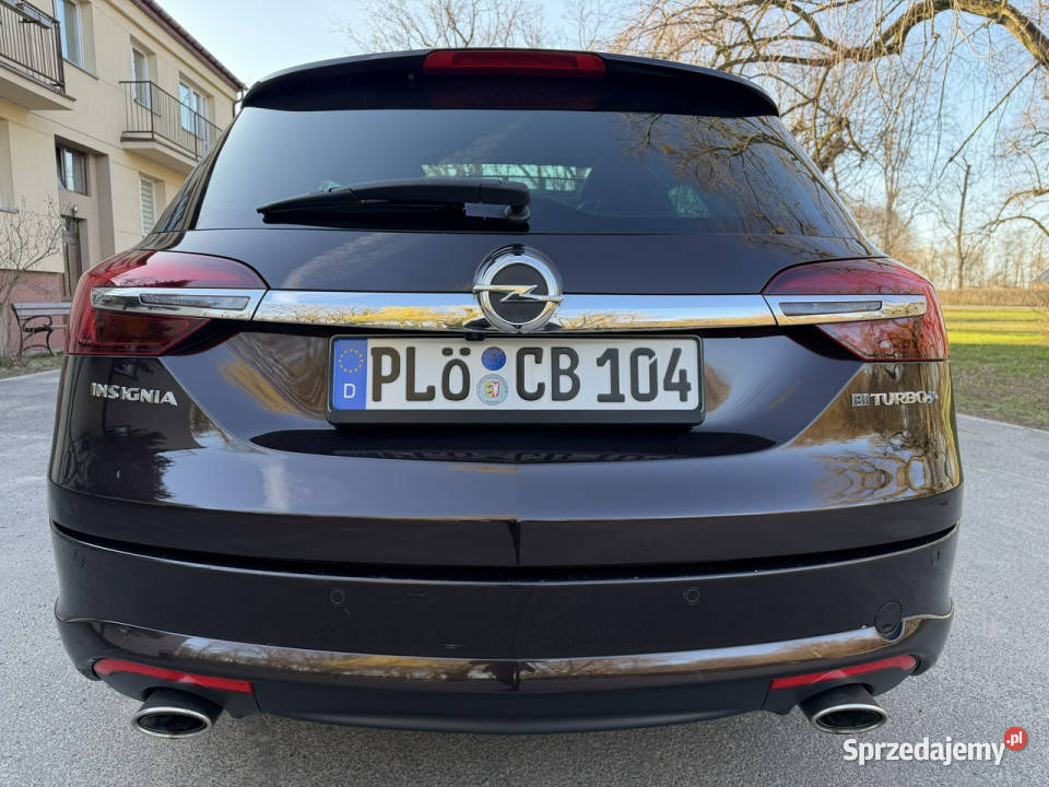 Opel Insignia OPC 20 BiTurbo 195 4x4 Navi Alu19 łopatki zmiany biegów Józefkowo sprzedam