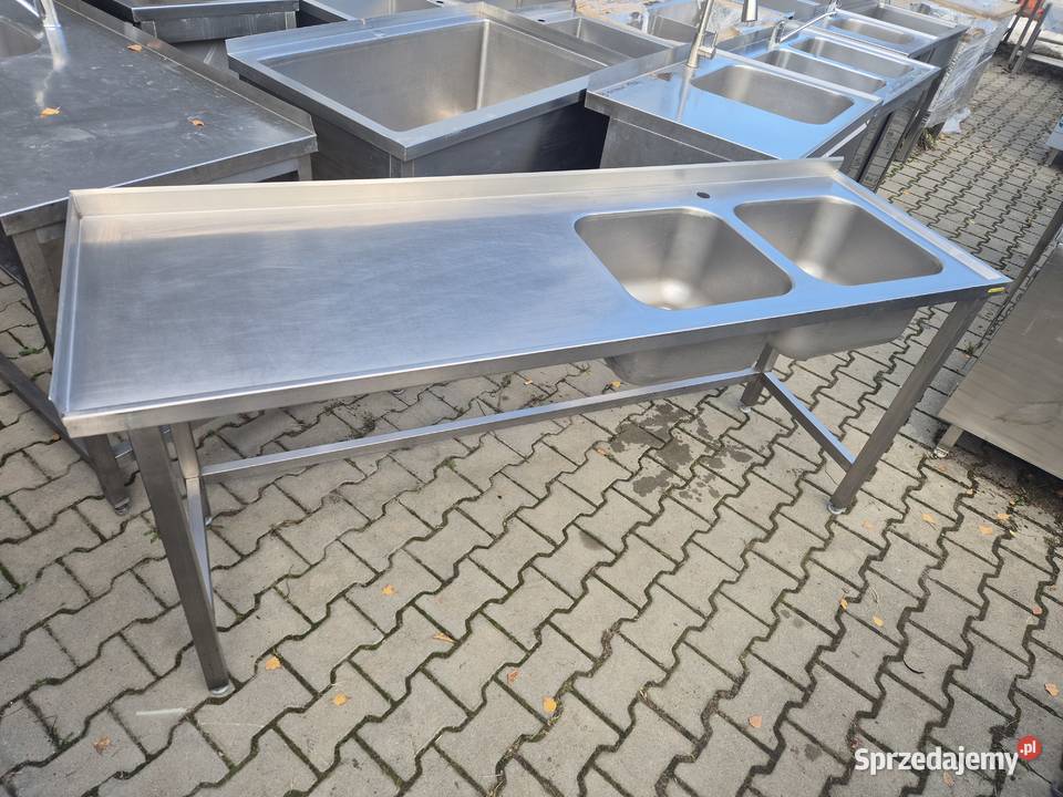 Zlew Gastronomiczny 2 Komorowy Z Blatem 1906085 Gastronomia wielkopolskie Ostrów Wielkopolski