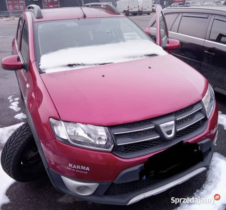 Dacia Sandero Stepway uszkodzony Sandero Stepway Katowice