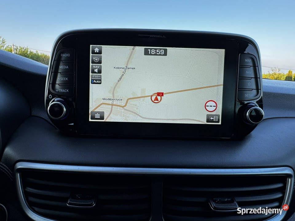 Hyundai Tucson NLine Kamery 360 GPS ASO Oryginał lakier metallic sprzedam