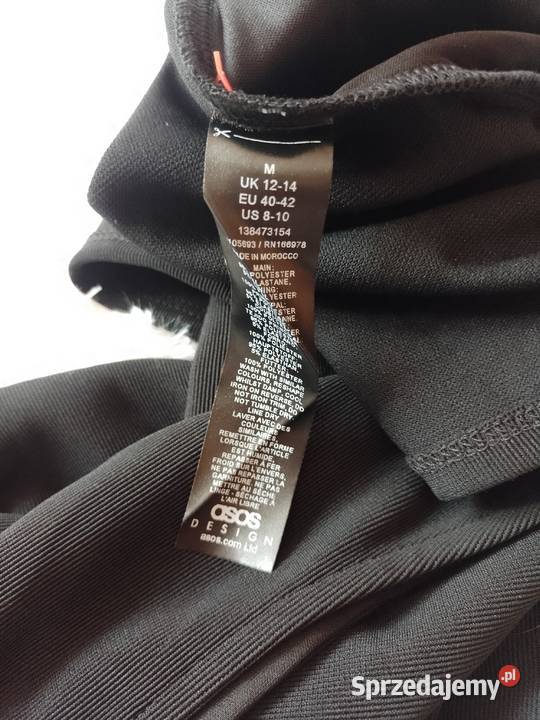 4042 ASOS Design Czarna kamizelka biznesowa z ASOS Kraków