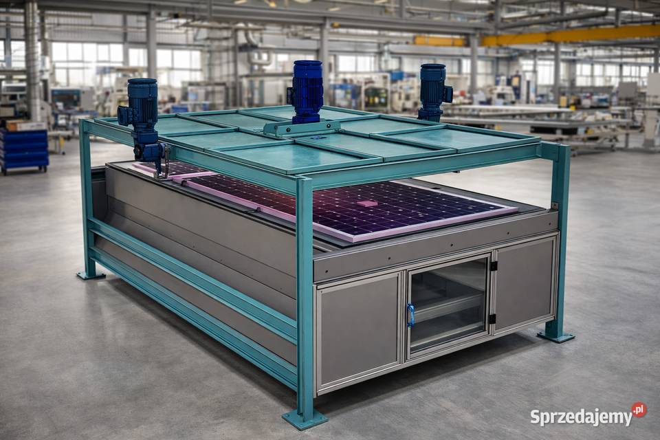 Maszyna do usuwania aluminiowych ramek z paneli Kielce