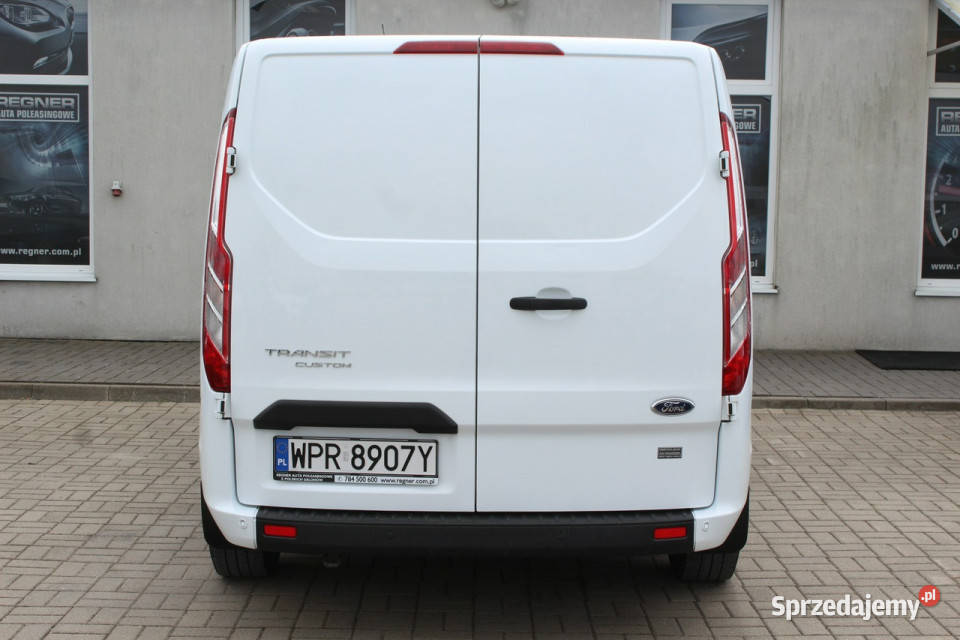 Ford Transit Custom 3osobowy FV23 130 VAT1 130000km mazowieckie Sokołów sprzedam