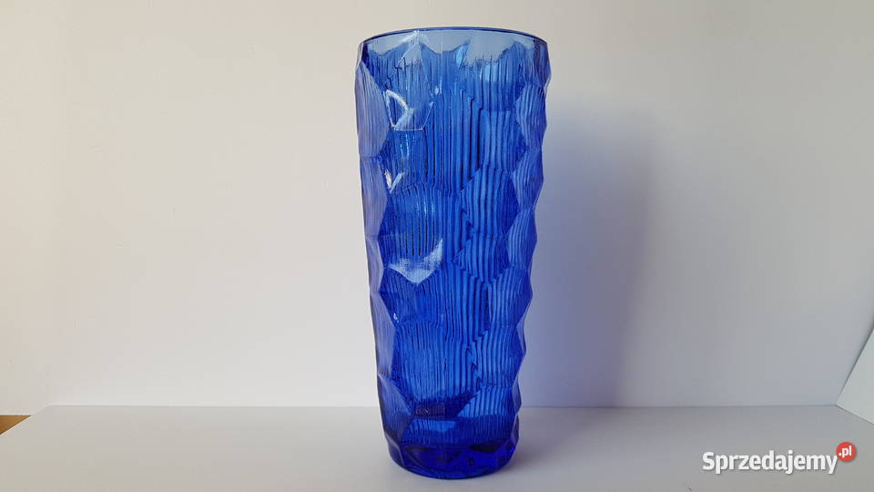 Wazon OKULUS 1 Ząbkowice kolorowe szkło PRL Porcelana i szkło Dąbrowa Górnicza sprzedam