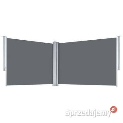vidaXL Zwijana markiza boczna antracytowa 100 x mazowieckie Warszawa