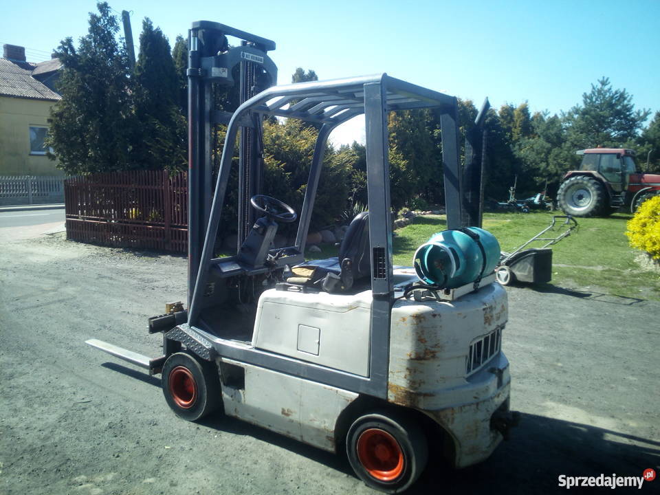Sprzedam wózek widłowy Fiat OM G18 LPG duplex 4m łódzkie Wróblew