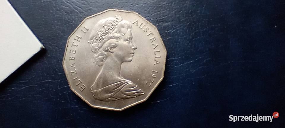 Stare monety 50 cent 1972 Australia podkarpackie