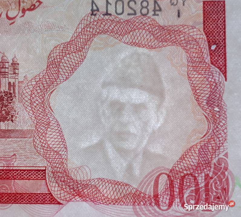 B20 PAKISTAN 100 Rupii 1986 r Łask