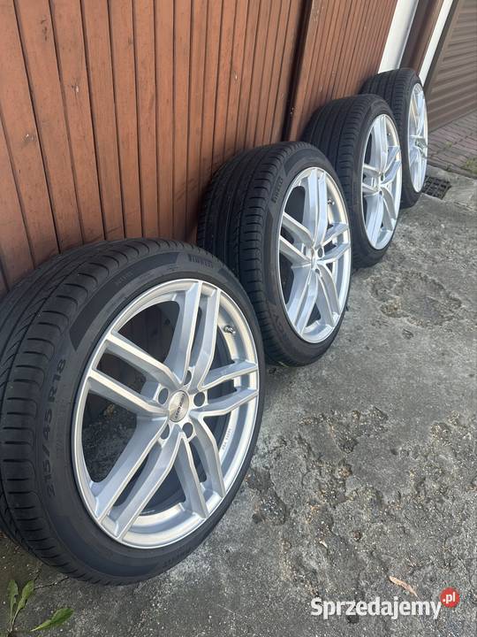 Koła felgi 5x112 R18 Dezent Vw opony letnie Rzeszów