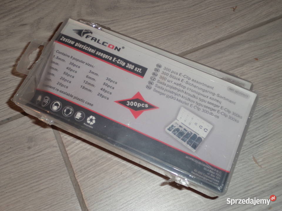 NOWY zestaw segery pierścienie segera ECLIP Wieluń sprzedam