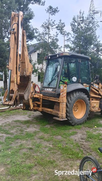 Case 580 SR 2008r Sprzedam koparkę case 580 Zduńska Wola