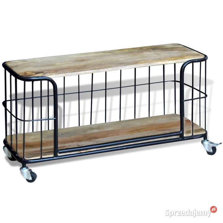 Szafka pod TV drewno mango 100x40x45 WM243301