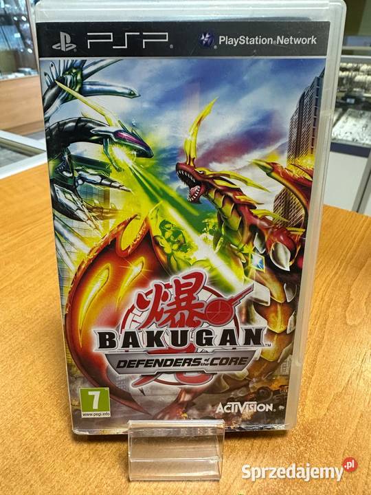 Gra na PSP Bakugan Defenders of the Core Elbląg